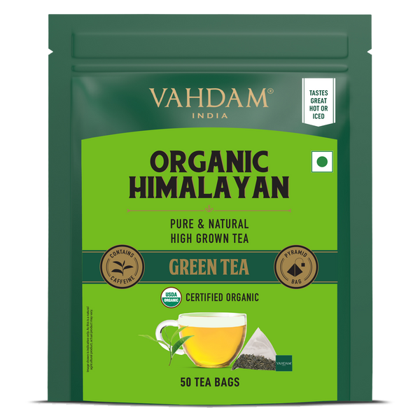 Organic Himalayan Green Tea, 50 Count